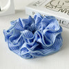 Women's Handmade Striped Fabric High Elasticity Large Intestine Hair Ring