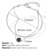 Women's Handmade 316L Stainless Steel Electroplated Light Luxury Allmatch Fashion Simple Bracelet