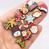 Women's Handmade Wooden Christmas Earrings With Elk Christmas Tree Snowman Santa Claus Cartoon Characters Ushaped Geometric Animal Zodiac Patterns