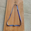 Women's Handwoven Metal And Organic Glass Geometric Ball Chain Evil Eye Necklace