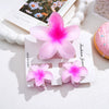 Women's Headwear Flower Clip Threepiece Set Egg Flower Shark Clip Paint Style