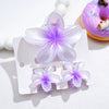 Women's Headwear Flower Clip Threepiece Set Egg Flower Shark Clip Paint Style