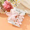 Women's Headwear Flower Clip Threepiece Set Egg Flower Shark Clip Paint Style