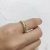 Women's Heart Shaped Zircon Ring In 925 Sterling Silver Open Band Diamond Set Fashion Jewelry