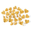 Women's Heartshaped Geometric Stainless Steel Electroplated Earrings