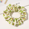 Women's High Elastic Plaid Fabric Hair Tie Handmade Simple Ponytail Hair Accessory For Everyday Styling