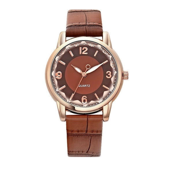 Women's Highclass Cold Style Niche Quartz Watch Alloy Case And Strap Round Dial Simple Elegant Retro