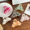 Women's Highend Acetic Acid Hair Accessories Lace Bow Ponytail Clip