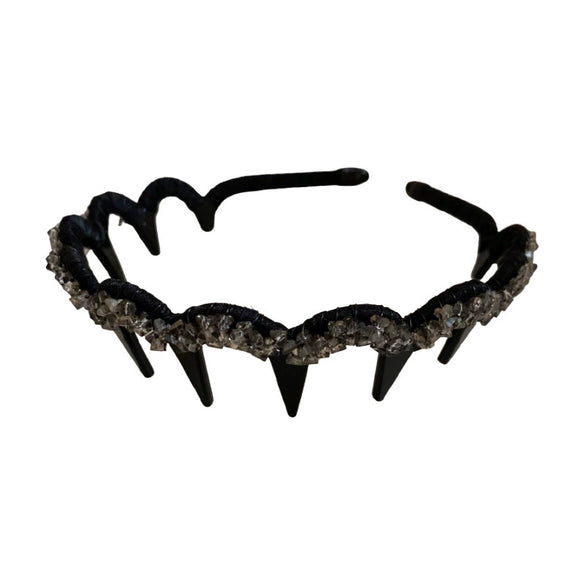 Women's Highend Fashion Diamonddesigned Ushaped Imitation Pearl Headband Hair Accessory