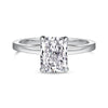 Women's Highend Geometric S925 Sterling Silver Ring With 8A Zircon Inlaid And Electroplated Design