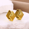 Women's Highend Nonfading Copper Heart U Star Shape Electroplated Earrings