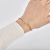 Women's Hip Hop Cuban Bracelet Copper Geometric Style
