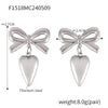 Women's Hip Hop Trendy Titanium Steel 18K Gold Plated Geometric Devil's Eye Tassel Earrings With Electroplating