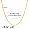 Women's Hollow Ball Chain Multilayer Summer Clavicle Chain Stainless Steel Necklace With Leaf Rhombus Star Geometric Pattern Furnace Vacuum Plating 18K