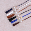 Women's Imitation Leather Thin Rope Belt Waist Accessories With Tassel For Clothing Decoration