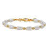 Women's Imitation Pearl Handmade Star Shaped Bracelet Little Fragrance Style Versatile Daily Simple Adjustable