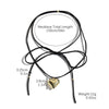 Women's Imitation Pearls And Organic Glass Heart And Bow Shaped Pendant Necklace With Electroplating