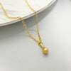 Women's Jewelry Alloy 925 Silver Plated Water Drop Fourpiece Set Necklace Earrings Ring Bracelet