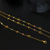 Women's Jewelry Bracelet Titanium Steel 18K Gold Plated Fourleaf Flower Rhombus Light Luxury Style