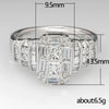 Women's Jewelry Copper Geometric Zircon Ring