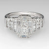 Women's Jewelry Copper Geometric Zircon Ring