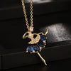 Women's Jewelry Copper Titanium Steel Ochain Pendant Necklace With Electroplating Design