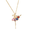 Women's Jewelry Copper Titanium Steel Ochain Pendant Necklace With Electroplating Design