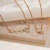 Women's Jewelry Copper Twisted Chain Electroplated Electrocardiogram Clavicle Chain Niche Small Waist Chain Simple Elegant Trendy