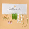 Women's Jewelry Crystal Alloy Retro Natural Style Butterfly Microinlay Earrings