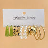 Women's Jewelry Crystal Alloy Retro Natural Style Butterfly Microinlay Earrings