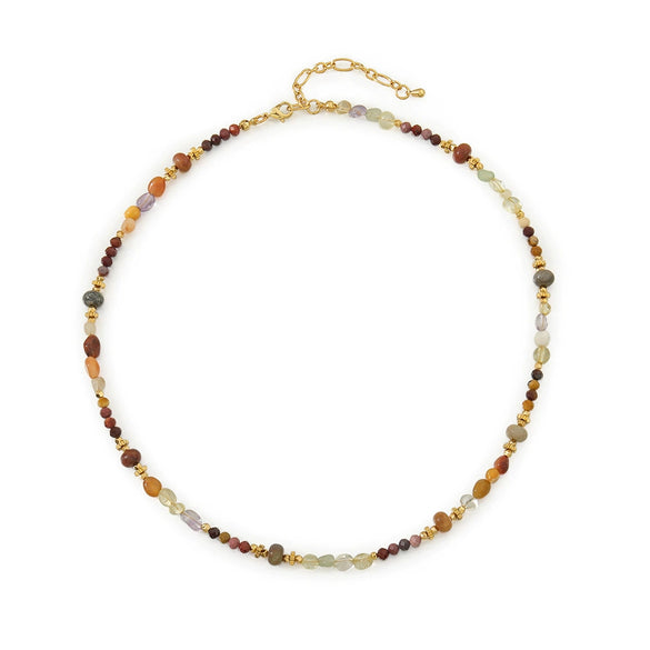 Women's Jewelry Egg Yolk Copper Geometric Handmade Necklace Bracelet Light Luxury Niche Woolen Chain