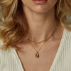 Women's Jewelry Gold Plated Copper Regular Chain Necklace With Geometric Style