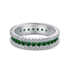 Women's Jewelry S925 Sterling Silver Ring Geometric Design Electroplated With Zircon