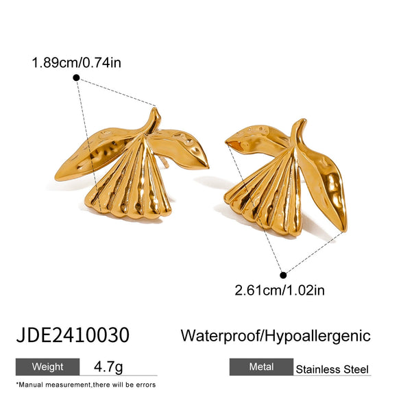 Women's Jewelry Set Stainless Steel And Titanium Steel With Animal Pattern And Electroplating Earrings Necklaces And Hand Accessories