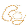 Women's Jewelry Set Stainless Steel Conch And Paper Clip Electroplated Marine Life Jewelry