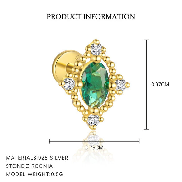 Women's Jewelry Set With S925 Sterling Silver Snake Pattern And Zircon Inlay