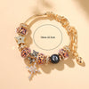 Women's Jewelry Zinc Alloy Fivepointed Star Leopard Print Handmade Electroplated Bracelet