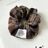 Women's Knitted Cartoon Printed Academy Style Hair Tie Headwear