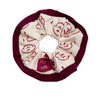 Women's Knitted Cartoon Printed Academy Style Hair Tie Headwear