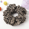 Women's Large Solid Color Satin Rabbit Ear Hair Scrunchie Handmade Cloth Hair Tie Fashion Hair Accessory