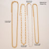 Women's Layered Bead Chain Necklace With Geometric Design And Electroplated Iron Fashion Jewelry