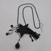 Women's Leather Alloy Drop Spoon Tassel Fashion Necklace