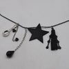 Women's Leather Alloy Drop Spoon Tassel Fashion Necklace