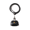 Women's Leather Coin Purse Pendant Necklace Alloy Pendant Geometric Pattern Handmade