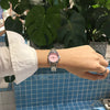 Women's Leisure Alloy Case Stainless Steel Strap Round Dial Quartz Watch