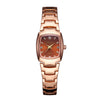 Women's Leisure Automatic Movement Watch With Round Dial Steel Case Fine Steel Strap And Stainless Steel Buckle Genuine Waterproof