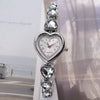 Women's Leisure Heartshaped Alloy Case Quartz Watch
