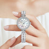 Women's Leisure Mermaid Quartz Watch Alloy Case Stainless Steel Strap Round Dial