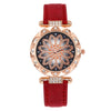 Women's Leisure Quartz Watch Alloy Case Titanium Metal Clasp Round Dial