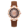 Women's Leisure Quartz Watch Alloy Case Titanium Metal Clasp Round Dial